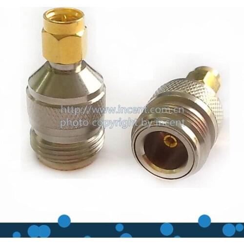 VOIONAIR 40 pcs/lot N female jack to SMA male plug RF adapter connector