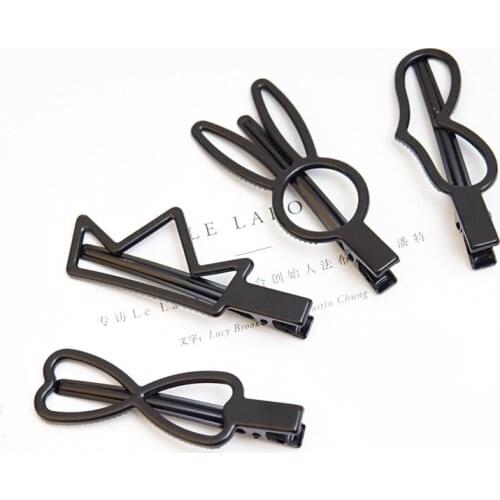 1Pair Bow Tie Hair Pin Mini Hairpins New Kids Children Accessories Baby Flower Headwear Pins Girl