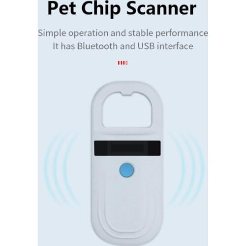 125kHz134.2khz Pet ID Scanner ISO11784/5 Animal Pet ID Reader Chip Transponder Handheld Digital Tag Microchip Scanner
