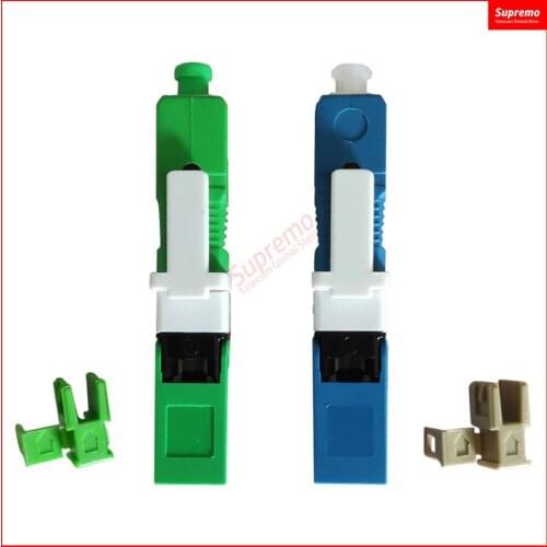 200pcs SCQuick Connector H-07 Fiber Optic SC APC UPC Fast Connector Fibra SC Adapter FTTH Single Mode