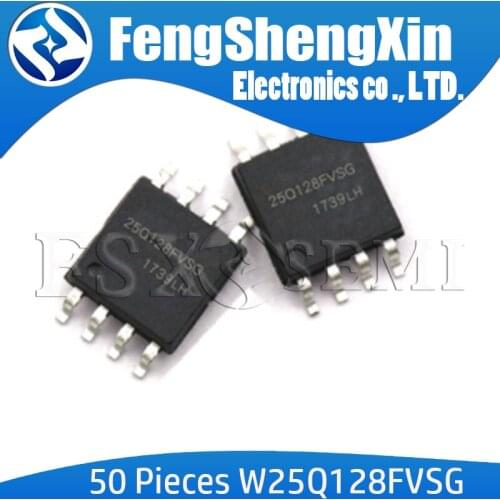 50pcs/lot W25Q128FVSSIG W25Q128FVSIG W25Q128FVSG FLASH ic 25Q128FVSSIG 25Q128FVSG 25Q128 SOP-8