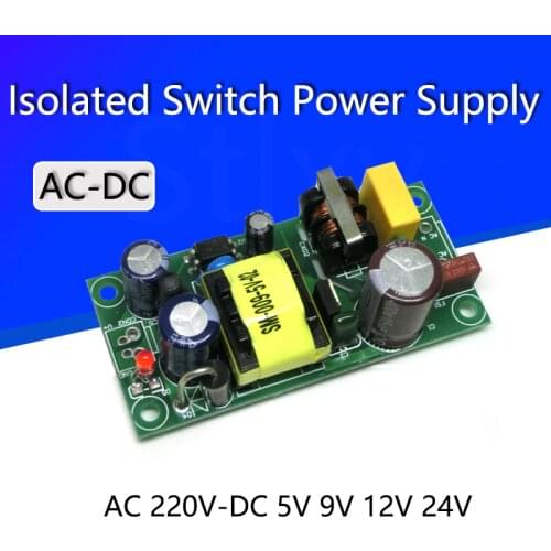 AC-DC Isolated Switch Power Supply Module Converter 220V To 5V 9V 12V 15V 24V switching power supply Power supply module 10W 12W
