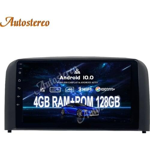Car GPS Navigation Carplay For Volvo S80 1999-2005 Android 10 6+128G Auto Radio Stereo Headunit Multimedia Player Tape Recorder