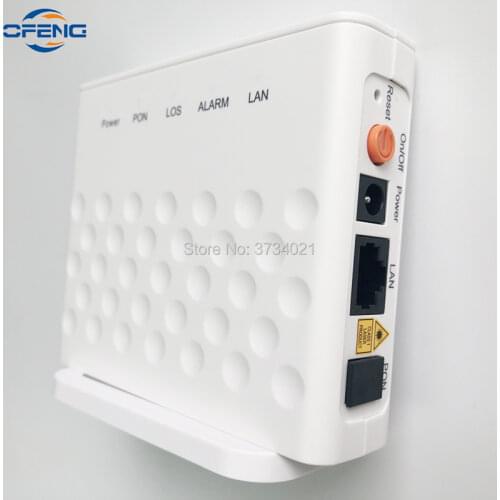 Free shipping ZTE 1GE Port F601 gpon ont compatible with huawei zte olt, English Firmware