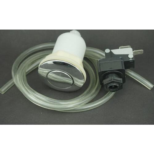 Free Shipping Self-Lock Air Switch Button Push For Waste Disposal Spa Swimming pools Bathtub