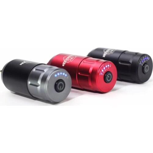 Fast Charge 1200mAh Mini Wireless Power Tattoo Battery RCA Interface Wireless Tattoo Power Supply for Rotary Tattoo Machine