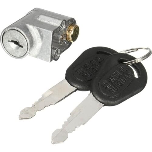 CARPRIE Ignition Switch Battery Safety Lock For Motorcycle Electric Bike Scooter +2 Keys Car Repair Accessories s23