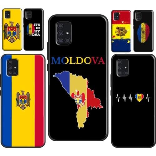 Moldova Flag Case For Samsung A21S A20e A12 A32 A42 A52 A72 A10 A30 A40 A50 A70 A31 A41 A51 A71 Coque