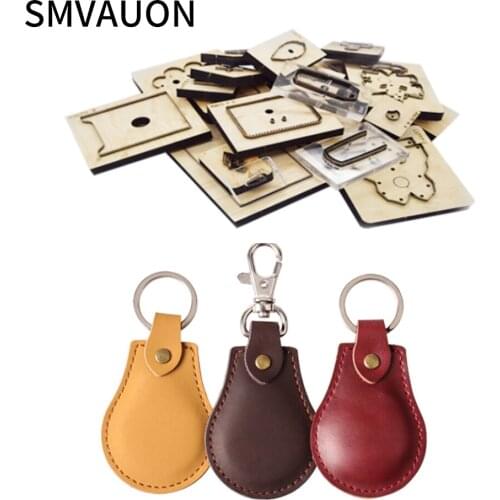 Wooden Die Cutting Diy 2021 Access control card pack key ring Dies Fille Scrapbooking Suitable For Die-cutting Machines
