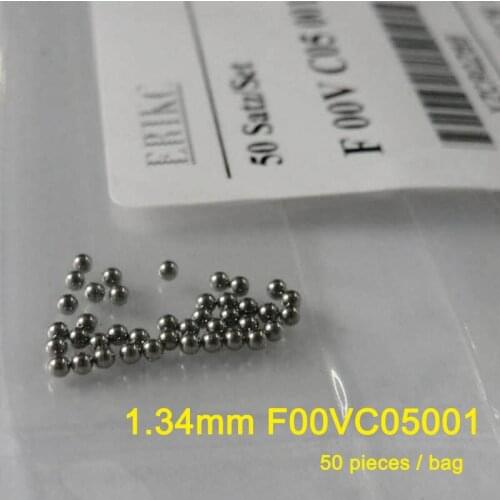 F 00V C05 001 common rail injector steel balls F00VC05001 Diameter=1.34mm engine injector repair kit for BOSCH fuel injectors
