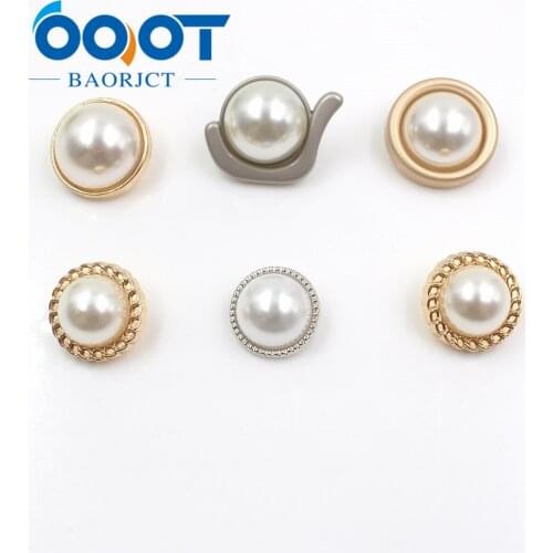 OOOT BAORJCT A-19512-550,10pcs/Lot 25/20/18mm,High quality gold Metal Button,Art buttons clothing accessories DIY materials