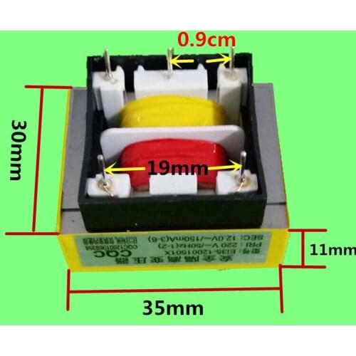 Range Hood Parts transformer 12V 150mA