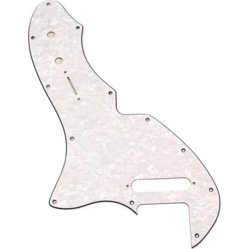 4Ply White Pearl 69 caster Thinline Re-Issue Style Guitar Pickguard
