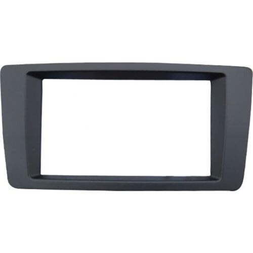 CarBar Double 2 Din Car Radio Fascia for Skoda Octavia 2007 Dashboard Frame Panel Trim Kit Car Stereo Dash
