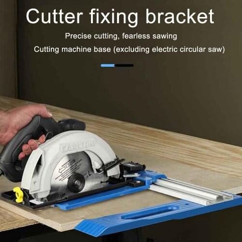 Electric Circular Saw Fixed Rail Slide Rail Cutting Bracket Sliding Fixed Rail Woodworking Water and Electricity Tools Machine