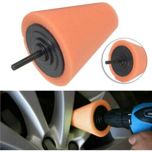 Tool Foam Polishing Cone Shaped Pads Wheels Accessory Car Repeatedly Taper