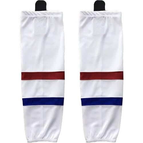 Cool hockey 100% Polyester Ice Hockey sport Socks Cheap Shin Guards For Team XW002 high quality men women