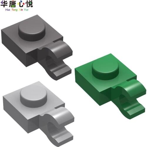 MOC 6019 High-Tech 1x1 Unilateral Longitudinal Clamping Plate Accessory Set 20PCS Building Blocks Gift DIY Educational Toys City