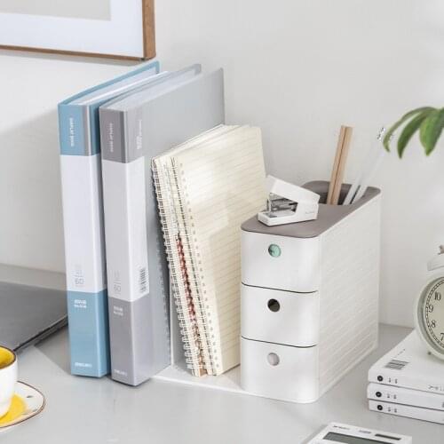Multifunctional Desktop Shelf Company Office Folder Organizing Storage Rack Simple Student Desktop Stationery Shelf