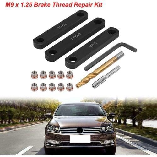 M9 x 1.25 Brake Thread Repair Kit Brake Caliper Guide Thread Repair Tool