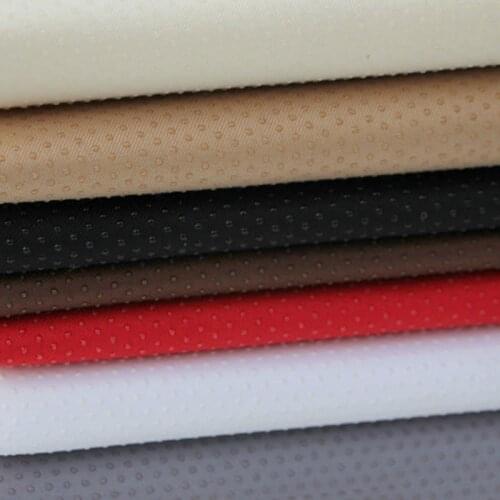 Buulqo 100*145cm width polyester anti Slip rubber Non Skid fabric by meter plain color vinyl non slip fabric