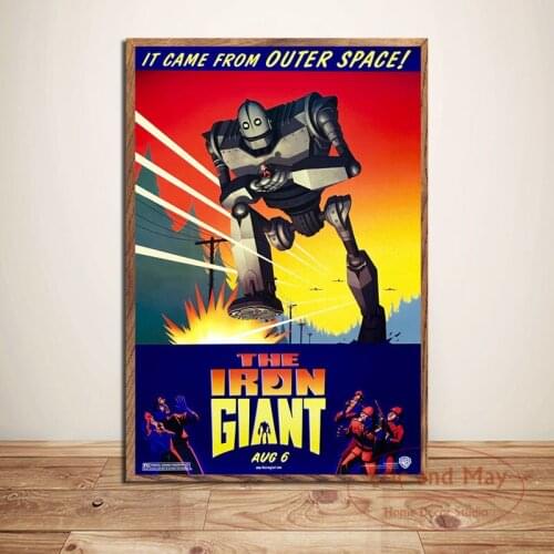 The Classic Movie Film Robot Poster Wall Art Picture Posters and Prints Canvas Painting for Room Home Decor