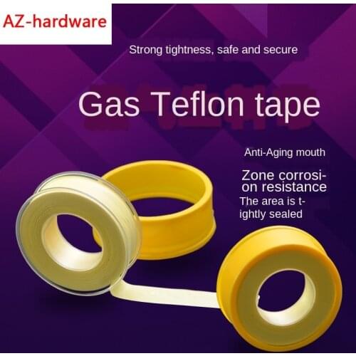 Natural gas joint raw material with household gas oil-free seal with pipe thread connection PTFE raw tape
