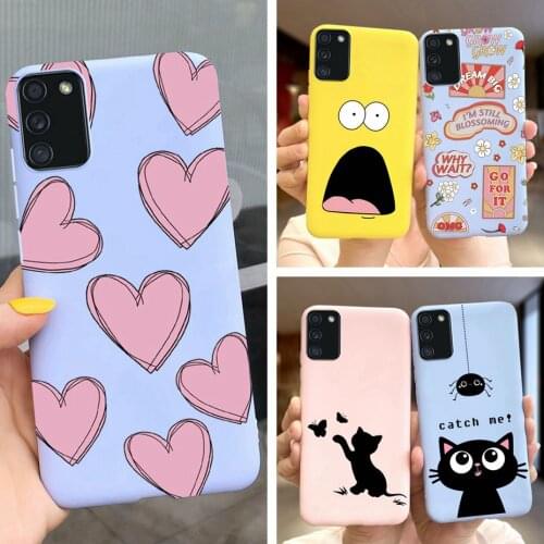 Candy Liquid Silicone Case Cover For Samsung a02s SM-A025F26 Copule Case For Samsung Galaxy A02s A 02S galaxy a02s Fundas Bumper