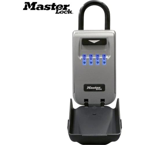Master Lock Outdoor Key Safe Box Keys Storage Box Padlock Use Light Up Dials Password Lock Keys Hook Security Organizer Boxes