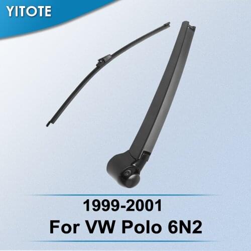 YITOTE Rear Wiper & Arm for VW Polo 6N2 1999 2000 2001