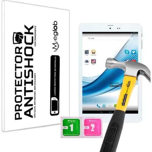 Screen protector Anti-Shock Anti-scratch Anti-Shatter compatible with Tablet Mediacom SmartPad 80 HD iPro