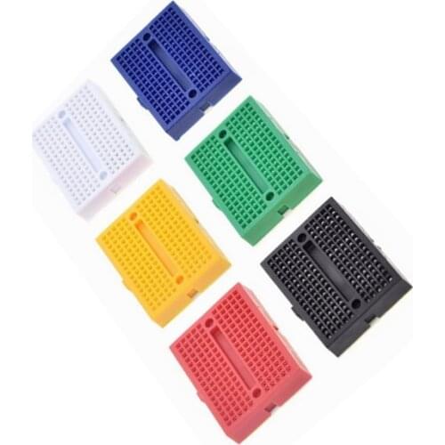 10pcs/a lot SYB-170 Mini Breadboard Mini Breadboard Experimental Platform Portable Breadboard