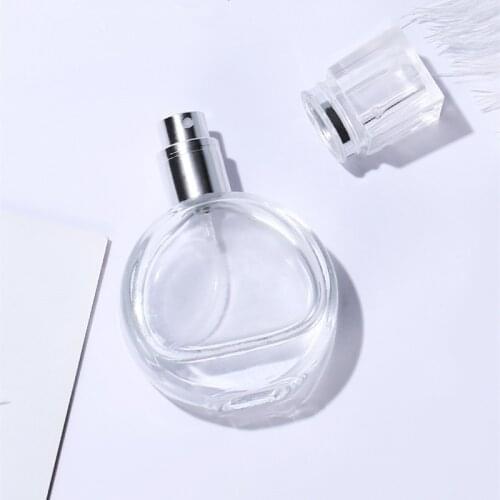 1PC TOP QUALITY 20ml Glass Empty Perfume Bottles Spray Atomizer Refillable Bottle Scent Case with Travel Size Portable+Funnel
