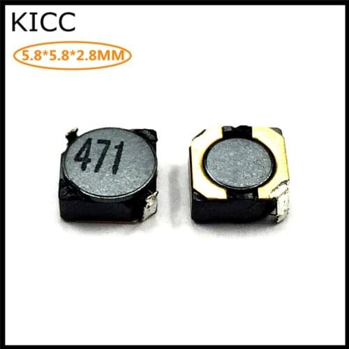 5D28 470UH 471 Chip inductor 6*6*3mm Shielding Power inductance (20Pcs)