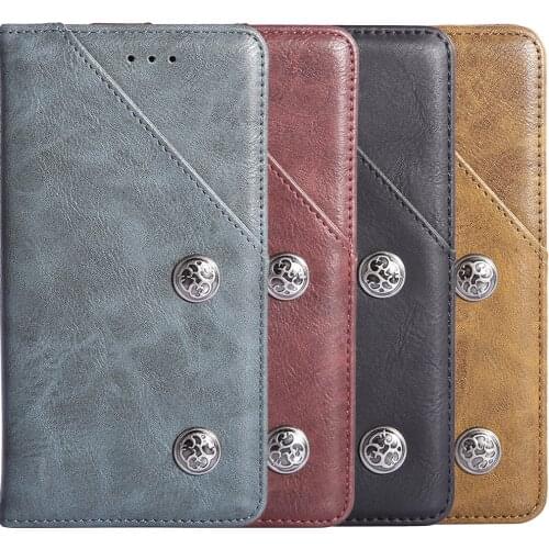 ITien Vintage High quality Protect Genuine Leather Cover Phone Case For Logicom B ID bot 53 56 550 Pouch Shell Wallet Etui Skin