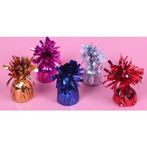 Color Gravity Block Aluminum Film Foil Balloons Weights Valentines Day Mariage Baby Shower Birthday Party Supplies Accessories