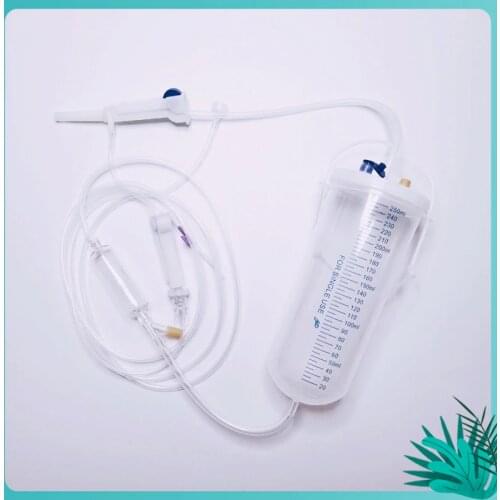 Pet hospital infusion set 250ml bottle type intravenous infusion set 1pcs