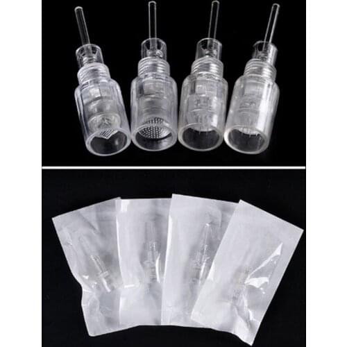 High quality 20pcs mix size 9pin,12pin,36pin permanent makeup cartridges needles derma pen needles tips diameter 8MM