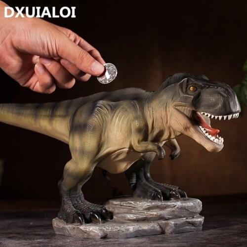 Creative children piggy bank fashion personality dinosaur cartoon piggy bank coin boy piggy bank gift Home Decoration