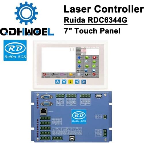 Laser Controller Ruida RDC6344G With 7" Touch Panel for Co2 Laser Engraving and Cutting Machine