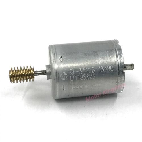 Mabuchi RF-370CB-13480 DC Motor 12V-24V Metal Copper Worm Gear Shaft 370 Motor For Automobile evaporator
