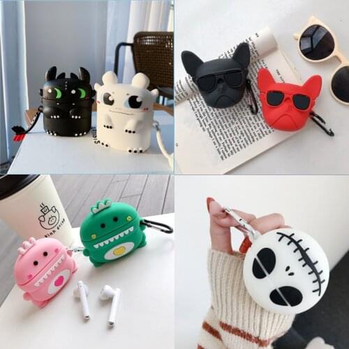 Cute cartoon Cases For Xiaomi Airdots Air 2/2S Mi True For Xiaomi Earphone case silicon Case For Xiaomi Air 2 and Air2S