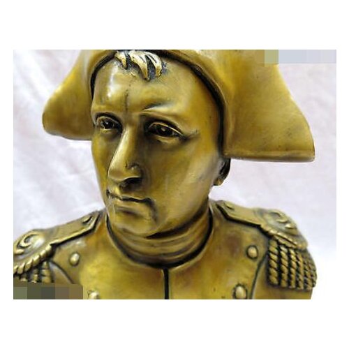 Fine Brass sculpture China copper Carved beautiful Napoleon Bonaparte Statue