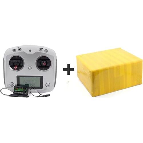 FS-i6S 2.4G 10CH AFHDS Touch Screen Transmitter + Flysky FS-iA6B 6CH Receiver Throttle Mode DIY RC Quadcopter Drone Airplanes