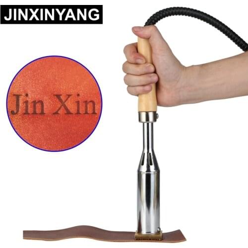 JINXINYANG Handheld leather wood paper embossing tool hot stamping machine embossing for wedding cake logo embosser branding