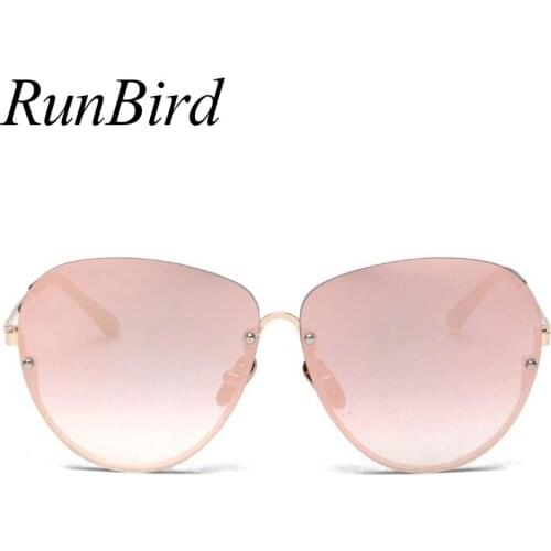 Runbird Women's Sunglasses Transparent Glasses
