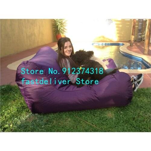 Modern simplicity beanbag chair lazy bean bag cover cheap with 3-5mm bean bead outdoor livingroom