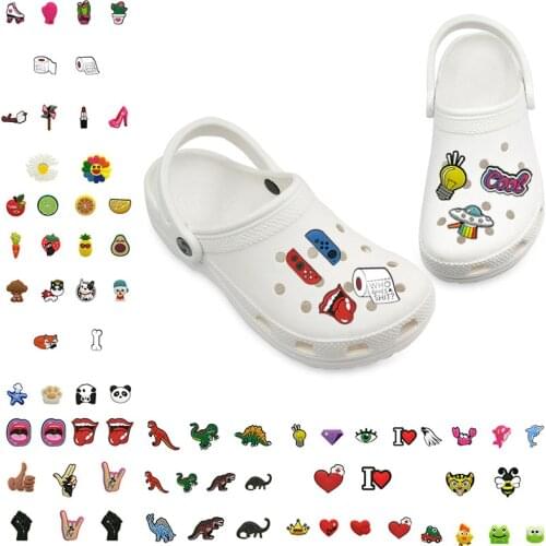 10pcs Animals Dog PVC Shoe Charms Spaceship UFO Shoe Decorations Game Controller Accessories Eiffel Tower Ornaments Kids Gift