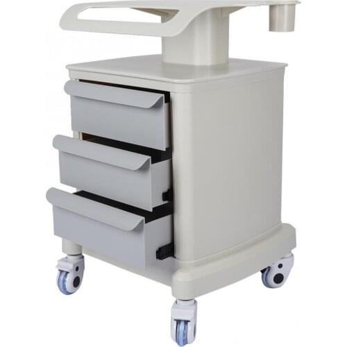 In Stock! 3 Tiers Trolley Cart Shelf Universal Rolling Wheels Storage Rack Fast and Free Shipping