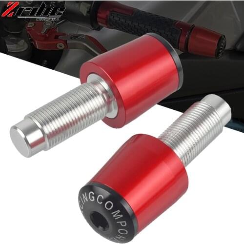 Motorcycle Grip Handlebar Caps End Plugs Handle Bar Grip For Ducati Panigale 899 Panigale 959 Panigale 1199 Panigale 1199S 1299